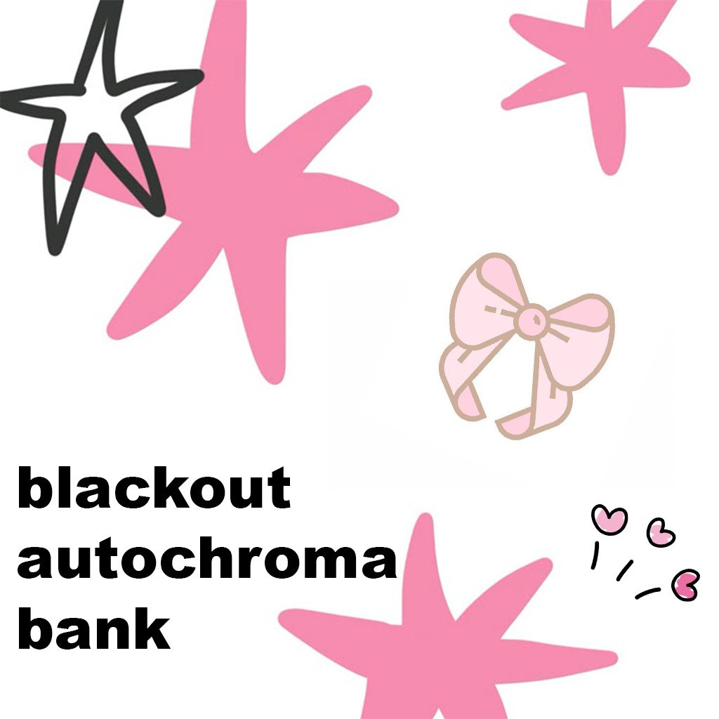 blackout autochroma bank